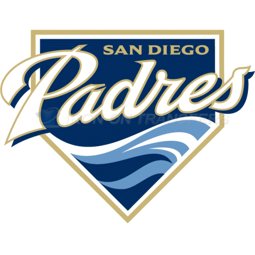 San Diego Padres Iron-on Stickers (Heat Transfers)NO.1879